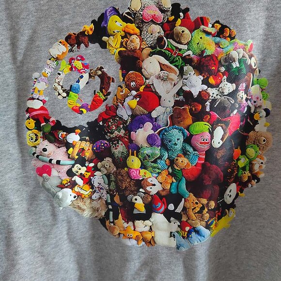 Stussy Logo 8 Ball Hoodie - Grey - Picture 10 of 12